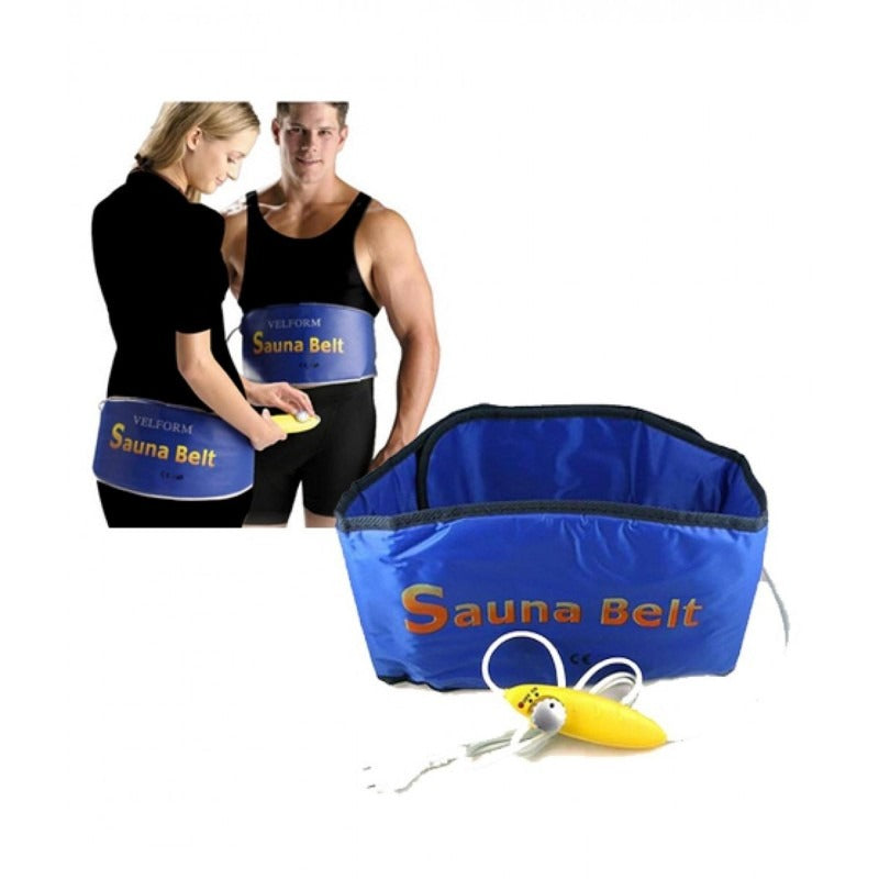 VELFORM Sauna Belt – Adjustable Slimming & Weight Loss Body Shaper with Heat Therapy