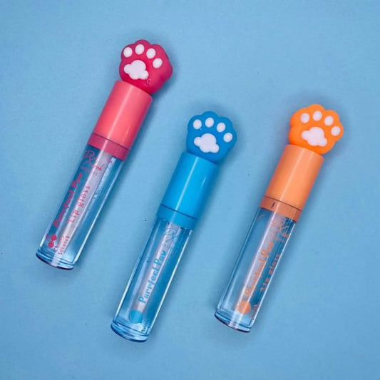 Cute Glitter Lip Gloss + Eyeshadow - Pack of 6