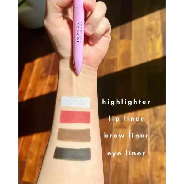 4-in-1 Eye Makeup Pen: Eyeliner, Brow Pencil, Shadow & Highlighter