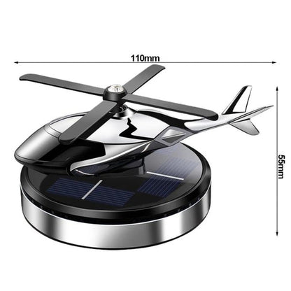 Solar Helicopter With Car Fragrance.