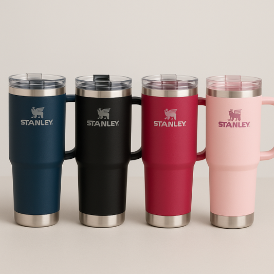 Stanley 40oz Insulated Tumbler with Straw (Random Color, Boxed)