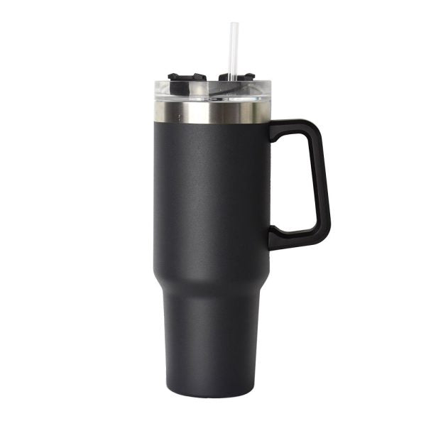 Stanley 40oz Insulated Tumbler with Straw (Random Color, Boxed)