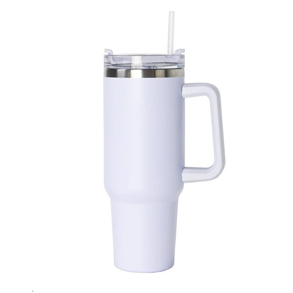Stanley 40oz Insulated Tumbler with Straw (Random Color, Boxed)